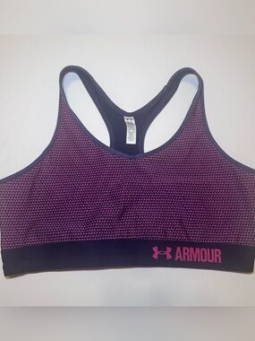 Under Armour Pink High Impact Racerback Sports Bra